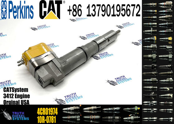 Excavator parts Engine 3408 3412 Fule Injetor 4CR01974 169-7408 174-7527 222-5967 20R-0760