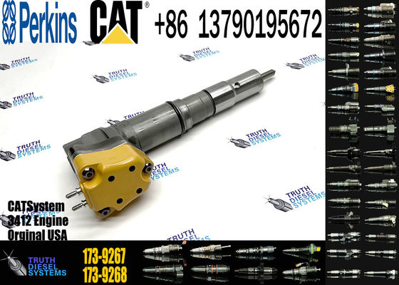 Common Rail injector 173-9267 173-9268 Engine Parts Fuel Injectors 1739267 1739268 For CAT Caterpillar 3412 engine