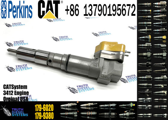 Construction machinery parts 179-6020 3412 E3412 Fuel Injector 174-7526 174-7528 179-6020 153-5938 Excavator parts
