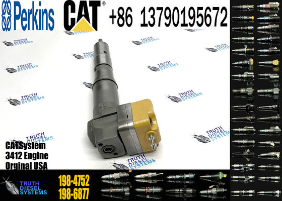 Fuel Injector 232-1183 2321183 198-4752 1984752 For CAT D10N D9L Engine 3408 3408C 3408E 3412
