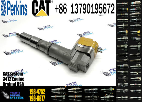 Fuel Injector 232-1183 2321183 198-4752 1984752 For CAT D10N D9L Engine 3408 3408C 3408E 3412