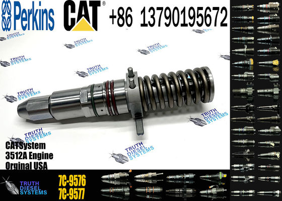 Excavator Parts 3512A Engine Injector 7E-3383 7C-9576 7C-0345 7E-6048 7C-4175 7C-2239 fuel injector For Excavator