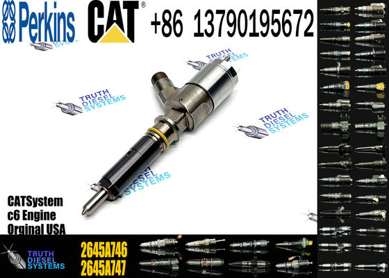 Diesel Engine Spare Parts Common Rail Fuel Injector 2645A746 2645A738 For CAT Perkins C6.6 C4.4 E320D Excavator