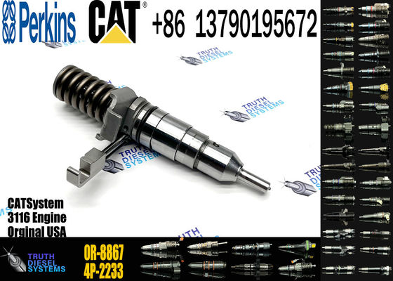 Diesel Engine Injector0R-4374 0R-8867 4P-2233 10R-8996 0R-3580 173-4647 7E-7607For Caterpillar C3116 Common Rail