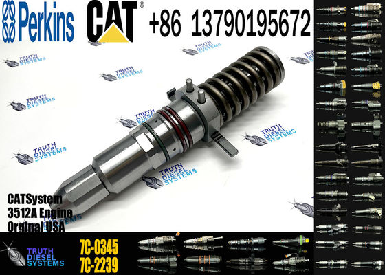 Fuel Injector 0R-2925 4P9077 7C-0345 7C-2239 7C-4173 For 3508 3512 3516 Engine