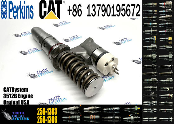 Diesel Engine Injector 192-2817 250-1302 250-1304 250-1303 250-1306 250-1308 250-1312For Caterpillar C3512B Common Rail