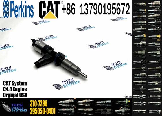 Injector 1PCS 370-7286 295050-0410 295050-0411 Fits For Caterpillar C4.4 Engine Excavator 316EL 318EL CW34 430F 450F