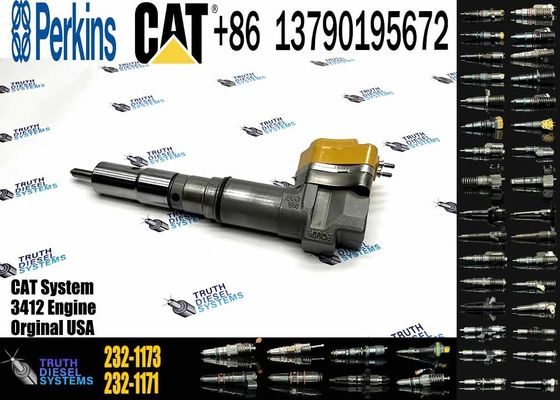 Fuel Injector 10R1266 232-1183 232-1173 232-1168 174-7528 174-7526 For Cat Engine 3412 3412E Excavator Spare Parts