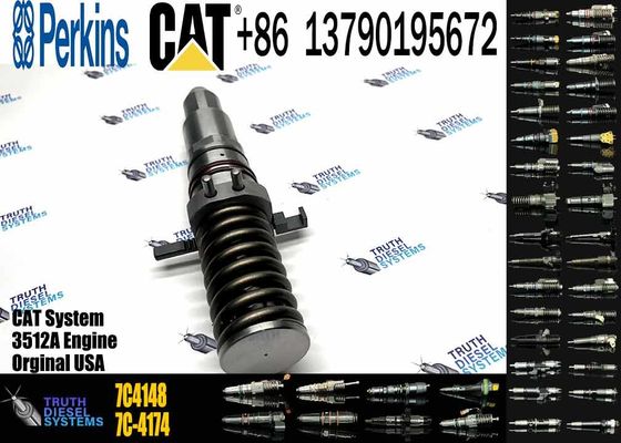 Diesel Engine Injector 4P9076 4P9077 7C4148 6L4355 0R-8338 10R-1252 For Caterpillar C3512A Common Rail