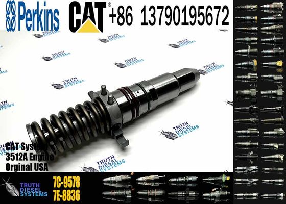 Diesel Engine Injector OR-3051 7C-4173 6I-3075 7C-9578 7E-3381 4w-3563 7E-2269 0R-2924 For Caterpillar C3512A Common Rail
