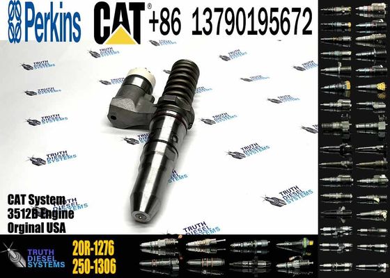 Excavator 20R-1276 392-0214 Engine Spare Parts 3508 3512 3516 Fuel Injector 20R1276 3920214 For Caterpillar