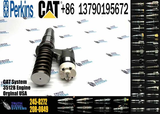 Excavator Parts 3512B Engine Injector 204-2067 229-1631 245-8272 246-1854 250-1311 Fuel Injector For Excavator