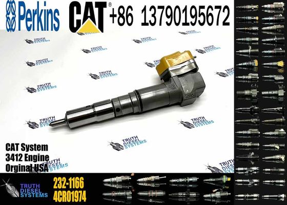 New Diesel Common Rail Fuel Injector 232-1166 232-1167 20R-5392 232-1168 Engine Parts For CAT Caterpillar 3412