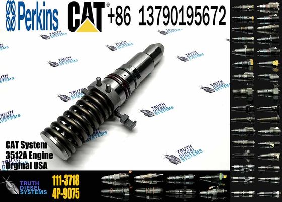 3512A Diesel Engine Parts Fuel Injector 6L4360 111-3718 224-9090 7E-6408 4P-9075 For CAT Caterpillar Construction Machinery