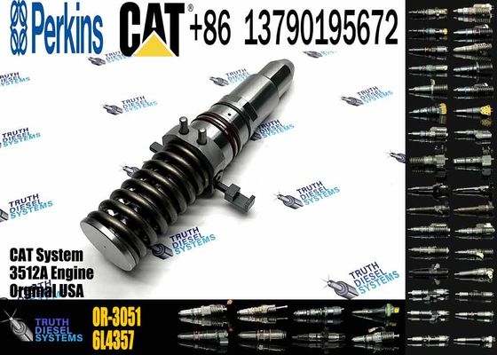 3512A Diesel Engine Parts Fuel Injector 6L4360  OR-3051 961-4357 111-3718 224-9090 7E-6408 4P-9075 For CAT Caterpillar Construction Machinery