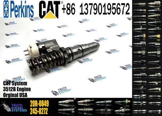 High Quality Diesel Fuel Injector Common Rail Injector 20R-0849 250-1313 246-1854 250-1302 For Excavator