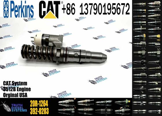 Engine Fuel Injector 20R-1264 386-1752 392-0200 11R-0278 For Engine 3512 3508B 3516B 3512B