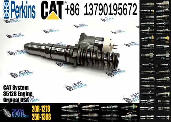 Diesel Engine Injector 20R-1278 20R-1277 20R-1269 20R-1262 20R-1270 20R-1280 20R-1276 For Caterpillar C3512B Common Rail