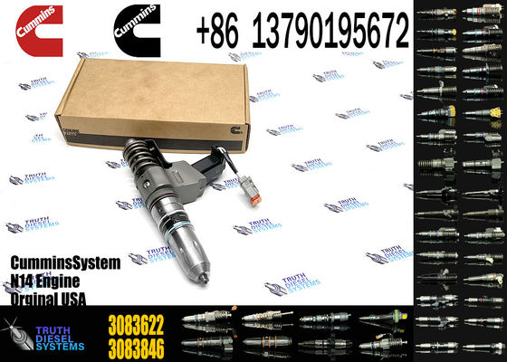 Diesel Fuel Injector 3081315 3073995F 3083846T 3083848F 3411766F 3080931F 3087558F  3083622 for Cummins QSN14 N14