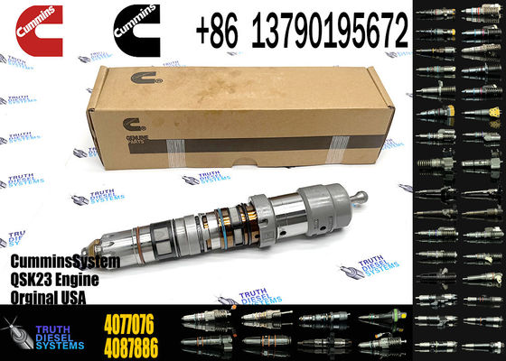 Hangood Excavator Parts Engine Parts 4902827 Original Diesel Fuel Injector QSK23 4902827 4077076 4062090 For Cummins Engine New