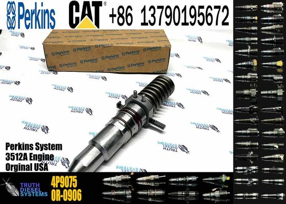 4P9075 diesel Fuel Injector 4P9075 4P-9075 0R3051 0R-3051for Caterpillar 3508 3512 3516 Engines Good Quality Auto Spare Parts