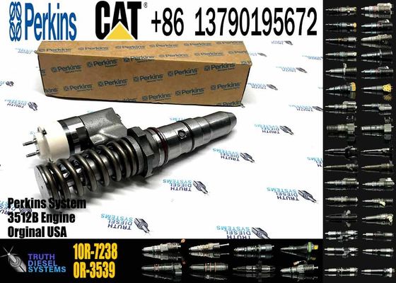 Common Rail Fuel Injector 249-0746 10R-2826 10R-2827 CAT 3512B Injector for Caterpillar Machinery Diesel Engine Parts