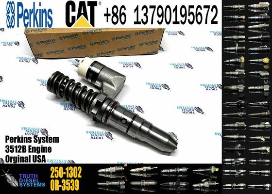 Common Rail Fuel Injector 249-0746 10R-2826 10R-2827 CAT 3512B Injector for Caterpillar Machinery Diesel Engine Parts
