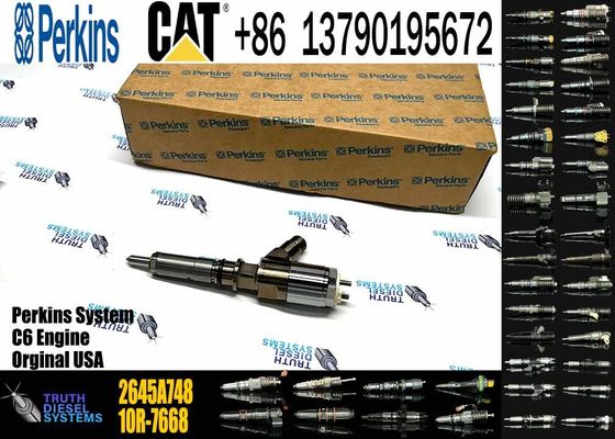 2645A748 320D Engine Diesel Fuel Injector 2645A749 320-0690 2645A751 Injector 2645A753 321-3600 for CAT Excavator Perkins