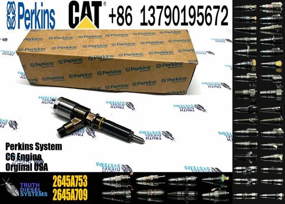 New 2645A753 321-3600 320-3800 10R7938 Diesel Fuel Injector for Caterpillar for Perkins for CAT C6.4 C6.6