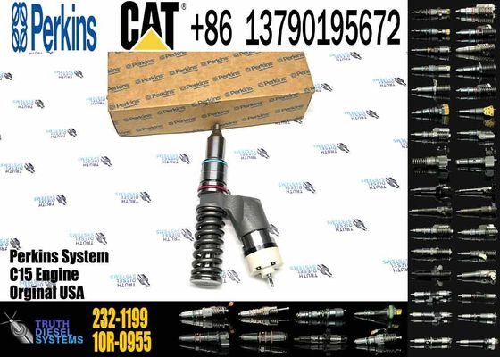 Construction Machinery Parts 232-1199 10R-1273 10R-9236 Common Rail Fuel Injector for Caterpillar C32 Excavator Engine