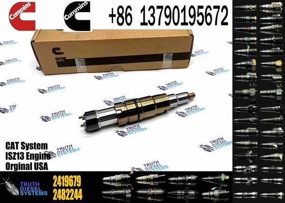 ZQYM Factory Fuel Injector Assembly CRDI 2488244 2086663 2264458 2419679 2031835 2057401 for Cummins Scania XPI Injector