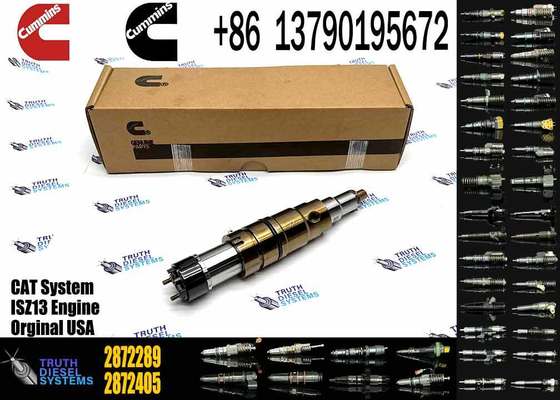 Qsz13 Injector 2872544 2872289 for Cummins Isz13 Construction Machinery Parts