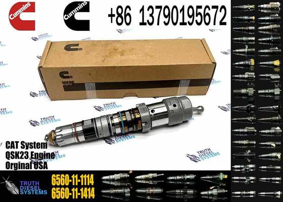 6560-11-1114 6560-11-1110 6560-11-1111 6560-11-1112 6560-11-1113 Fuel Injector SA6D170E-3 Engine Injector for komatsu Excavator