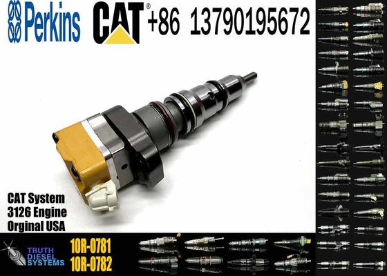 SUNORO High Quality New Common Rail Injector 10R-0781 162-9610 178-0199 for Diesel Engine 3126 3126B