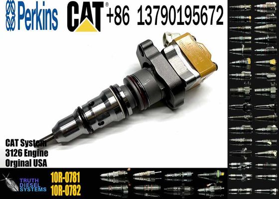 SUNORO High Quality New Common Rail Injector 10R-0781 162-9610 178-0199 for Diesel Engine 3126 3126B