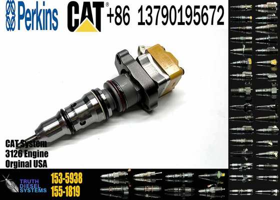 Common Rail Injector Fuel Injector 174-7526 174-7528 179-6020 153-5938 for 3412 Excavator 3412E/5110B