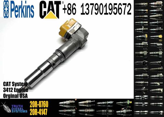 Excavator Engine Parts Fule Injetor 169-7408 174-7527 222-5967 20R-0760 232-1175 173-9272 For 3412E 3408 Fuel Injector