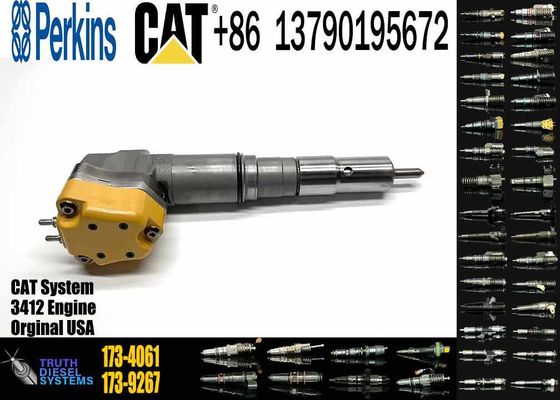 3412 Engine Parts Fuel Injector 171-9710 0R-9348 173-4059 173-4061 Common Rail Injector