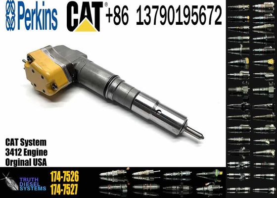 Fuel Injector 1747526 174-7526 20R0758 Compatible with Caterpillar CAT 3408 3412E Diesel Engine Truck AD40 AD45 AE40
