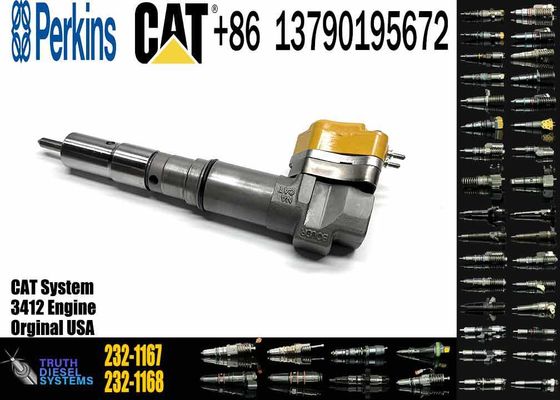 High Quality New Diesel Common Rail Fuel Injector 232-1166 232-1167 20R-5392 232-1168 Engine Parts for 3412