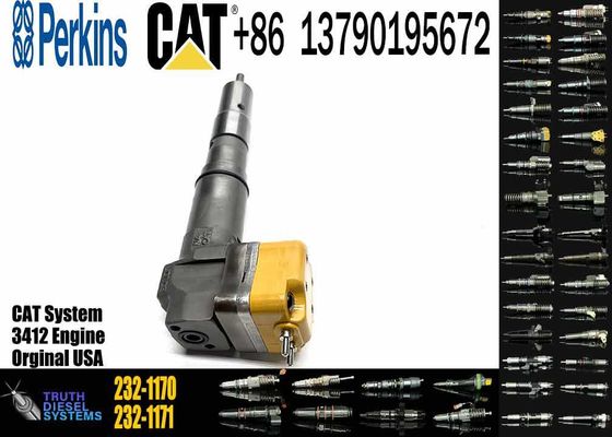Diesel Common Rail Fuel Injector 232-1171 Rebuild Spare Parts Injection Nozzle 10R-1267 232-1183 232-1171