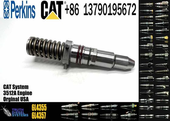 Diesel Engine Injector 7E6408 4P9077 7C4148 6L4355 0R-8338 10R-1252 For C3512A Common Rail