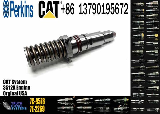 Common Rail Injector 7C-9578 7C9578 Fuel Injector For C-A-T 3508 3516 Excavator Parts 3512A Engine
