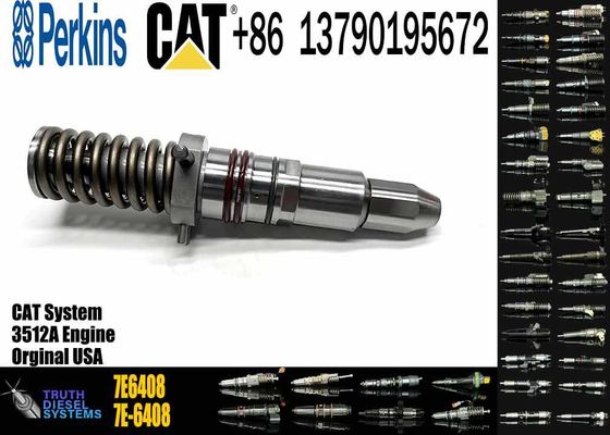 Fuel Injector 7E-6408 7E6408 for Caterpillar CAT 3508 3512 3516 Engine
