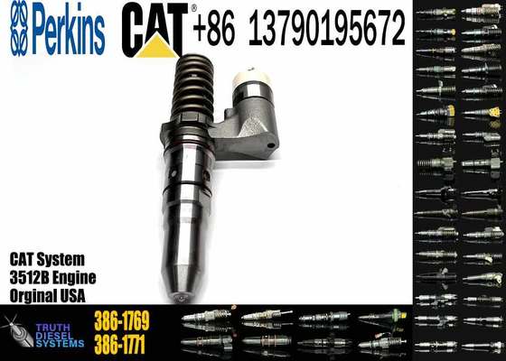 386-1769 3861769 Diesel Fuel Injector for Caterpillar CAT 3508B 3512B 3516B 20R-1278 Common Rail Injection Valves