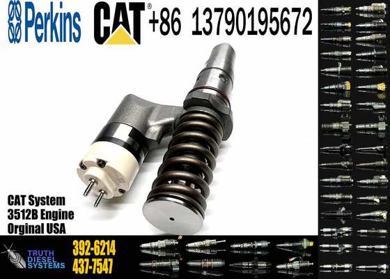 386-1766 392-0214 392-6214 Diesel Fuel Injector for Caterpillar CAT 3508B 3512B 3516B 20R-1275 Common Rail Injection Valves