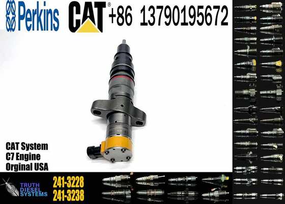 Excavator Fuel Injector 238-8901 328-2586 241-3228 10R-4763 241-3238 10R-7221 Cat C7 Injector 387-9427