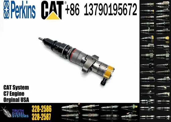 For CAT Fuel Injector 328-2586 New Condition 238-8901 for C7 Engine for E320D and E330D Excavator Diesel Fuel