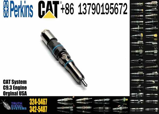 Common Rail Fuel Injector 304-3637 324-5467 363-0493 342-5487 20R-5036 for CAT Engine C9.3 C9 Excavator 336E 336EL 336ELN
