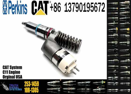 Excavator Spare Parts C11 Engine Fuel Injector 249-0712 253-1459 Construction Machinery Injector Assy